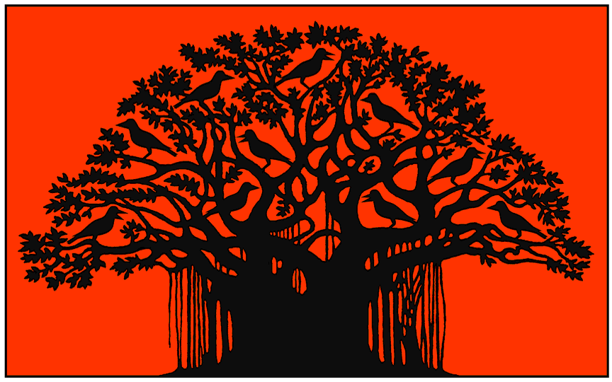 Banyan tree, myna birds animation by John S. Pritchett Banyan tree, myna birds animation by John S. Pritchett