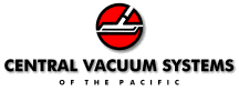 Corporate Logo for Central Vacuum Systems of the Pacific